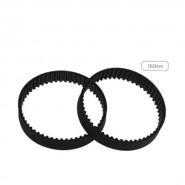 GT2 Closed-Loop Timing Belt Rubber Synchronous Belts W=6mm L=110/112/158/200/280/400/610/852/1220mm 3D Printer Parts Kits Pack of 2pcs