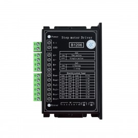 B1206 Full/Half Step Driver 2-Phase Stepper Motor Driver Driving Voltage 20V-120VDC Current 6A