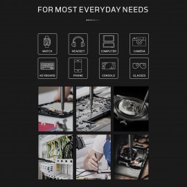 Multi-Purpose 24pcs Magnetic Screwdriver Kit with Detachable Handle Tools for 3D Printer Mobile Phone Smartphone Game Console Tablet PC Furniture Bicycle Outdoor Repair