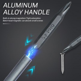 Multi-Purpose 24pcs Magnetic Screwdriver Kit with Detachable Handle Tools for 3D Printer Mobile Phone Smartphone Game Console Tablet PC Furniture Bicycle Outdoor Repair