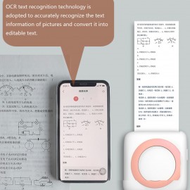 USB 300DPI Portable Label Maker Machine Handheld BT Sticker Label Printer Qr Code Sticker Barcode Printers Study Printer