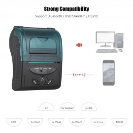 Thermal Label Printer Fine Quality BT Printer Qr Code Sticker Barcode Thermal Clothing Label Printers