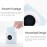 Pocket Printer BT Wireless Thermal Printer Portable Mobile Printer 300dpi for Photo Picture Receipt Memo Note Label Sticker with Clock Function Compatible with Android iOS Windows Mac