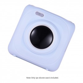 Original PAPERANG Soft Silicone Case Protective Cover Case Waterproof Anti-Dust Anti-Scratch for PAPERANG P1 Pocket Printer BT Wireless Thermal Printer