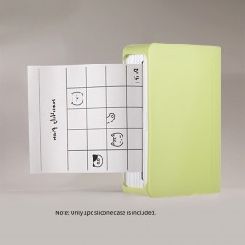 Original Soft Silicone Case for PAPERANG C1 112mm Pocket Printer Protective Cover Case Storage Sleeve Waterproof Anti-Dust Anti-Scratch for C1 Thermal Printer