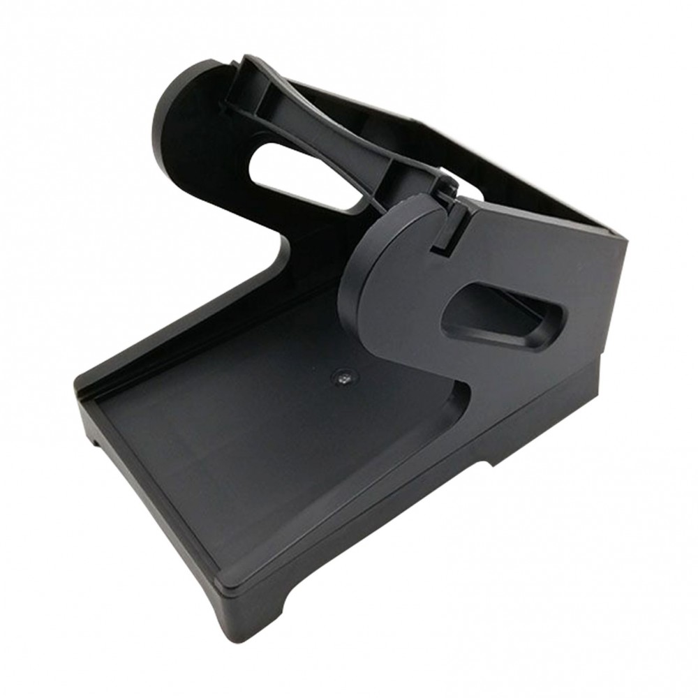 Label Holder for Desktop Thermal Label Printer Rolls and Fanfold Labels Shipping Package Sticker Dispenser Detachable for Delivery Supermarket Retail Store