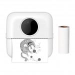 X5 Thermal Photo Printer Pocket Label Maker 200dpi Wireless Receipt Printer for Work Plan Memo Study Notes Lists Journal Printing Compatible with Android iOS Smartphone