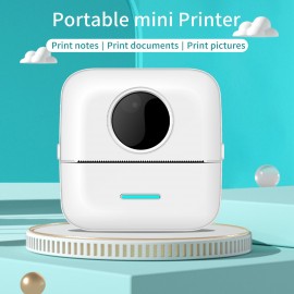 X5 Thermal Photo Printer Pocket Label Maker 200dpi Wireless Receipt Printer for Work Plan Memo Study Notes Lists Journal Printing Compatible with Android iOS Smartphone