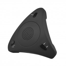 USB Desktop Computer Conference Omnidirectional Condenser Microphone Mic Speaker Speakerphone 360° Audio Pickup Plug & Play for Business Video Meeting USB Desktop Computer Conference Omnidirectional Condenser Microphone Mic Speaker Speakerphone 360° Audio Pickup Plug & Play for Business Video Meeting