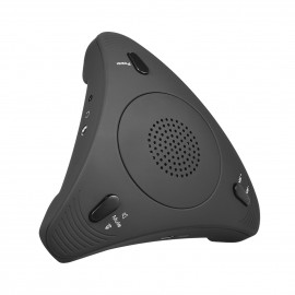 USB Desktop Computer Conference Omnidirectional Condenser Microphone Mic Speaker Speakerphone 360° Audio Pickup Plug & Play for Business Video Meeting USB Desktop Computer Conference Omnidirectional Condenser Microphone Mic Speaker Speakerphone 360° Audio Pickup Plug & Play for Business Video Meeting