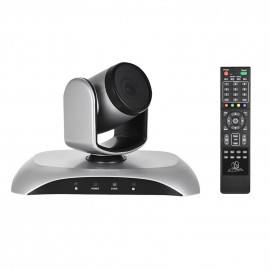 1080P HD Conference Camera USB Plug & Play 3X Zoom 360° Rotation with Remote Control Power Adapter for Video Meetings Training Teaching 1080P HD Conference Camera USB Plug & Play 3X Zoom 360° Rotation with Remote Control Power Adapter for Video Meetings Training Teaching