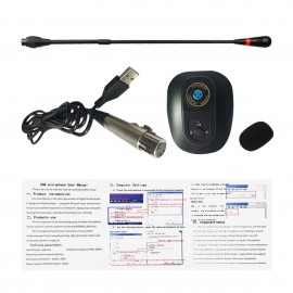 USB Computer Microphone Desktop Wired Microphone Cardioid Condenser Mic Adjustable Neck Plug & Play for PC Laptop Office Meeting Conference Recording Chatting Live Streaming Gaming USB Computer Microphone Desktop Wired Microphone Cardioid Condenser Mic Adjustable Neck Plug & Play for PC Laptop Office Meeting Conference Recording Chatting Live Streaming Gaming