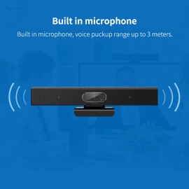 1080P Webcam 3-in-1 HD Video Conference Camera with Microphone and Speaker Auto Focus 360° Voice Pickup USB Plug & Play Compatible with Windows Android Mac for Video Conference/Online Course/Live Streaming 1080P Webcam 3-in-1 HD Video Conference Camera with Microphone and Speaker Auto Focus 360° Voice Pickup USB Plug & Play Compatible with Windows Android Mac for Video Conference/Online Course/Live Streaming