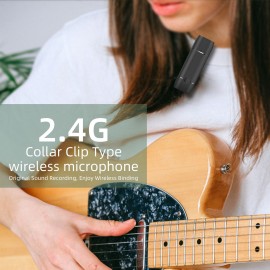 Mini Wireless Lavalier 2.4G Microphone 360° Omnidirectional Lapel Mic Noise Reduction Compatible with Type-C Android Smartphone Tablet for YouTube Facebook Live Streaming Video   Recording Vlog Interview Online Class Mini Wireless Lavalier 2.4G Microphone 360° Omnidirectional Lapel Mic Noise Reduction Compatible with Type-C Android Smartphone Tablet for YouTube Facebook Live Streaming Video   Recording Vlog Interview Online Class