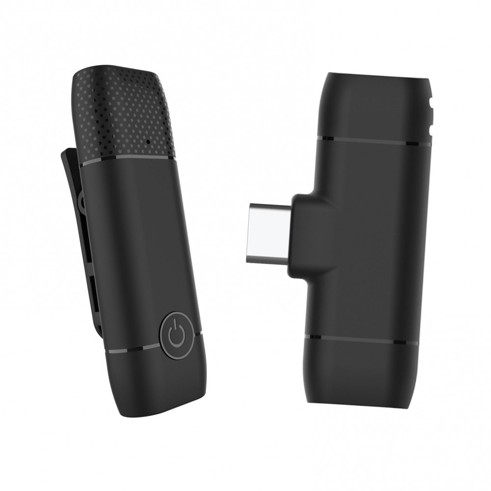 Mini Wireless Lavalier 2.4G Microphone 360° Omnidirectional Lapel Mic Noise Reduction Compatible with Type-C Android Smartphone Tablet for YouTube Facebook Live Streaming Video   Recording Vlog Interview Online Class Mini Wireless Lavalier 2.4G Microphone 360° Omnidirectional Lapel Mic Noise Reduction Compatible with Type-C Android Smartphone Tablet for YouTube Facebook Live Streaming Video   Recording Vlog Interview Online Class