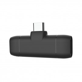 Mini Wireless Lavalier 2.4G Microphone 360° Omnidirectional Lapel Mic Noise Reduction Compatible with Type-C Android Smartphone Tablet for YouTube Facebook Live Streaming Video   Recording Vlog Interview Online Class Mini Wireless Lavalier 2.4G Microphone 360° Omnidirectional Lapel Mic Noise Reduction Compatible with Type-C Android Smartphone Tablet for YouTube Facebook Live Streaming Video   Recording Vlog Interview Online Class