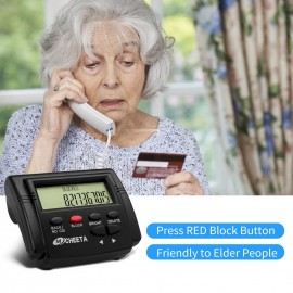 Call Blocker for Landline Phones Telephone 2000 Caller ID Box Blocking One Touch Number Block Device Block Unwanted Robocalls and Nuisance Calls Call Blocker for Landline Phones Telephone 2000 Caller ID Box Blocking One Touch Number Block Device Block Unwanted Robocalls and Nuisance Calls