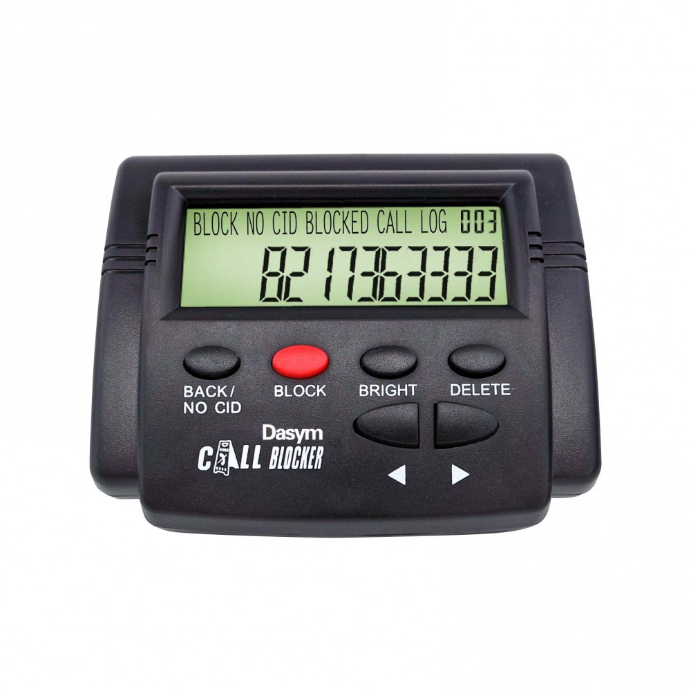 Call Blocker for Landline Phones Telephone 2000 Caller ID Box Blocking One Touch Number Block Device Block Unwanted Robocalls and Nuisance Calls Call Blocker for Landline Phones Telephone 2000 Caller ID Box Blocking One Touch Number Block Device Block Unwanted Robocalls and Nuisance Calls