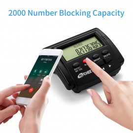 Call Blocker for Landline Phones Telephone 2000 Caller ID Box Blocking One Touch Number Block Device Block Unwanted Robocalls and Nuisance Calls Call Blocker for Landline Phones Telephone 2000 Caller ID Box Blocking One Touch Number Block Device Block Unwanted Robocalls and Nuisance Calls