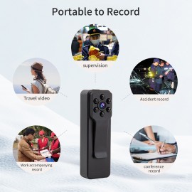 Mini Digital Camera 1080P Video Audio Recorder Micro Cam Napshot Loop Recording Camcorder Motion Detection Support TF Card for Sports Home Office Interview Accompanying Recorder Christmas Gift Mini Digital Camera 1080P Video Audio Recorder Micro Cam Napshot Loop Recording Camcorder Motion Detection Support TF Card for Sports Home Office Interview Accompanying Recorder Christmas Gift