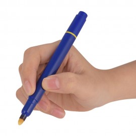 Portable Mini Banknote Tester Pen Counterfeit Money Detector Pen Money Marker Currency Cash Checker Fake Dollar Marker with Ball Point Pen for US Dollar Euro Pound Yen Korean Won
