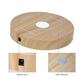 Magnetic Levitating Flowerpot Air Bonsai Pot Floating Rotating Plant Pot for Home Office Room Desk Display Decor (Not Include Plant)