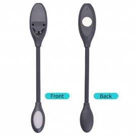 Rechargeable Book Light Clip-on Reading Light Eye-Care LED Light 3 Color Temperature Stepless Dimming with Magnet for Bookworms Kids