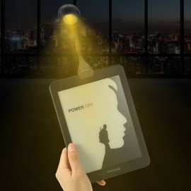 Rechargeable Book Light Clip-on Reading Light Eye-Care LED Light 3 Color Temperature Stepless Dimming with Magnet for Bookworms Kids