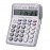 Musical Desktop Calculator 12-Digits LCD Display Electronic Calculator Counter Big Buttons with Music Piano Play Time Date Show Alarm Clock Function for Office Business Classroom Home Supplies