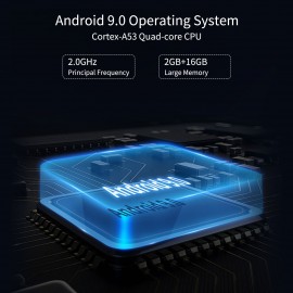 Handheld POS Receipt Printer Android 9.0 PDA Terminal 1D/2D/QR Barcode Scanner Support Global Position System 4G WiFi BT Communication with 5.5 Inch Touchscreen Label Printing for Supermarket Restaurant Warehouse Retail Inventory Logistics