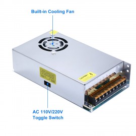 DC 24V 360W 15A Universal Regulated Switching Power Supply Compatible with Anet A8 Plus E16 ET4 ET4PRO ET5 ET5PRO Creality 10/10s/10 V2 Ender 3 3D Printer LED Strip Light Computer Project DC 24V 360W 15A Universal Regulated Switching Power Supply Compatible with Anet A8 Plus E16 ET4 ET4PRO ET5 ET5PRO Creality 10/10s/10 V2 Ender 3 3D Printer LED Strip Light Computer Project