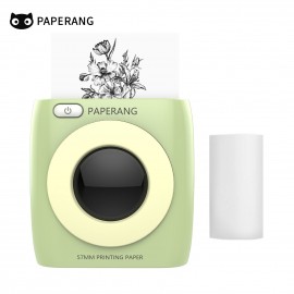 Pocket Printer BT Wireless Printer Portable Thermal Printer 300dpi for Photo Picture Receipt Memo Note Label Sticker Compatible with Android iOS Windows Mac