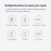 1080P Webcam 3-in-1 HD Video Conference Camera with Microphone and Speaker Auto Focus 360° Voice Pickup USB Plug & Play Compatible with Windows Android Mac for Video Conference/Online Course/Live Streaming
