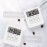 Digital Timer Clock Magnetic Cooking Countdown Alarm 24 Hours with LCD Screen Mute Mode for Studying Sports Office Classroom Library